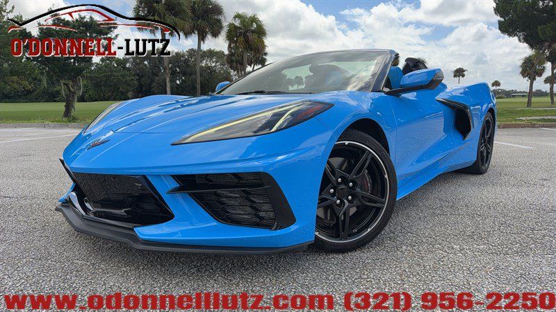 Used 2020 Chevrolet Corvette Stingray Premium Conv w/ 3LT Preferred Equipment Group RWD image 1