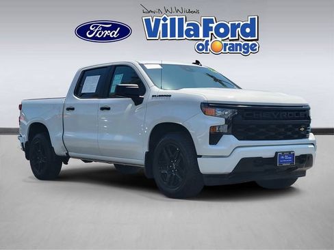 Used 2023 Chevrolet Silverado 1500 Custom w/ LPO, Dark Essentials Package RWD image 1