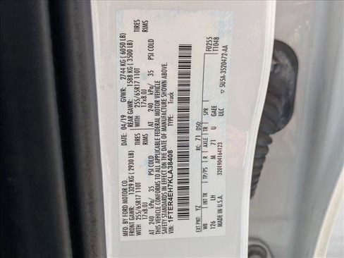 Used 2019 Ford Ranger XLT w/ Equipment Group 301A Mid image 24