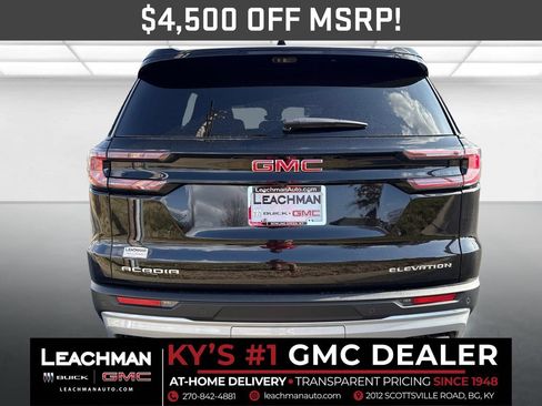 New 2026 GMC Acadia Elevation w/ LPO, Floor Liner Package FWD image 4