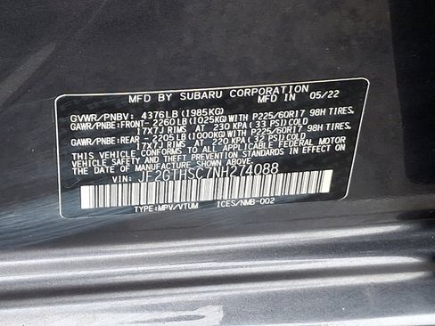 Used 2022 Subaru Crosstrek 2.5i Sport w/ Moonroof Package image 29