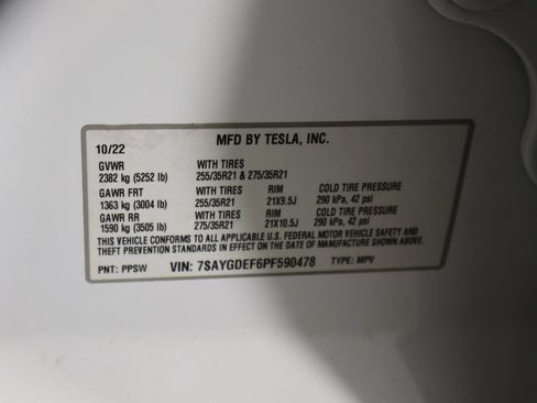 Used 2023 Tesla Model Y Performance AWD/4WD image 44