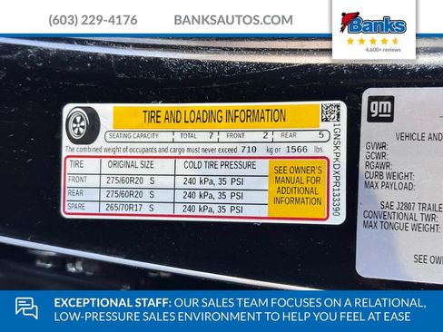Certified 2023 Chevrolet Tahoe Z71 w/ Luxury Package AWD/4WD image 10
