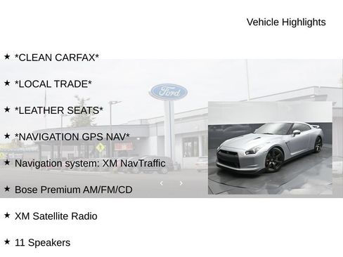 Used 2011 Nissan GT-R Premium AWD/4WD image 9