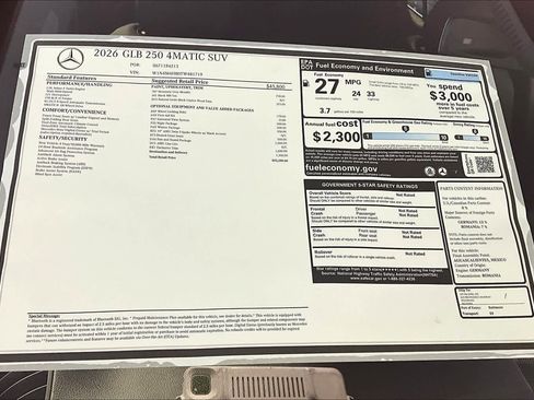 New 2026 Mercedes-Benz GLB 250 4MATIC image 18