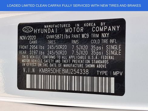 Used 2021 Hyundai Palisade Limited AWD/4WD image 28