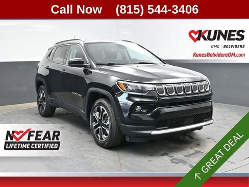 Used 2022 Jeep Compass Limited AWD/4WD image 1