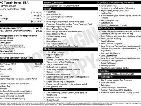 Used 2022 GMC Terrain Denali w/ Denali Premium Package image 6