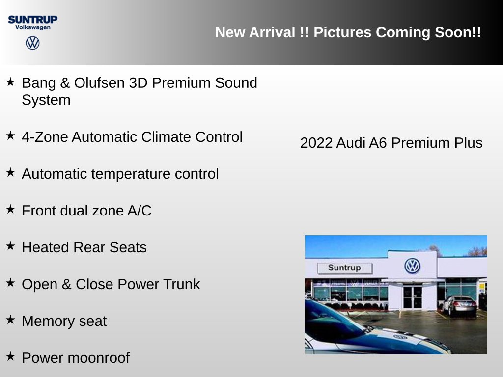 Used 2022 Audi A6 Premium Plus AWD/4WD image 3