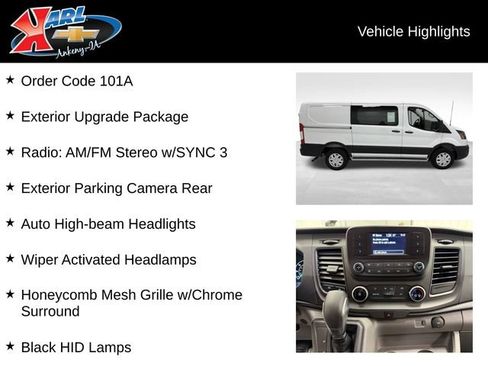 Used 2025 Ford Transit 250 Low Roof w/ Exterior Upgrade Package RWD image 2