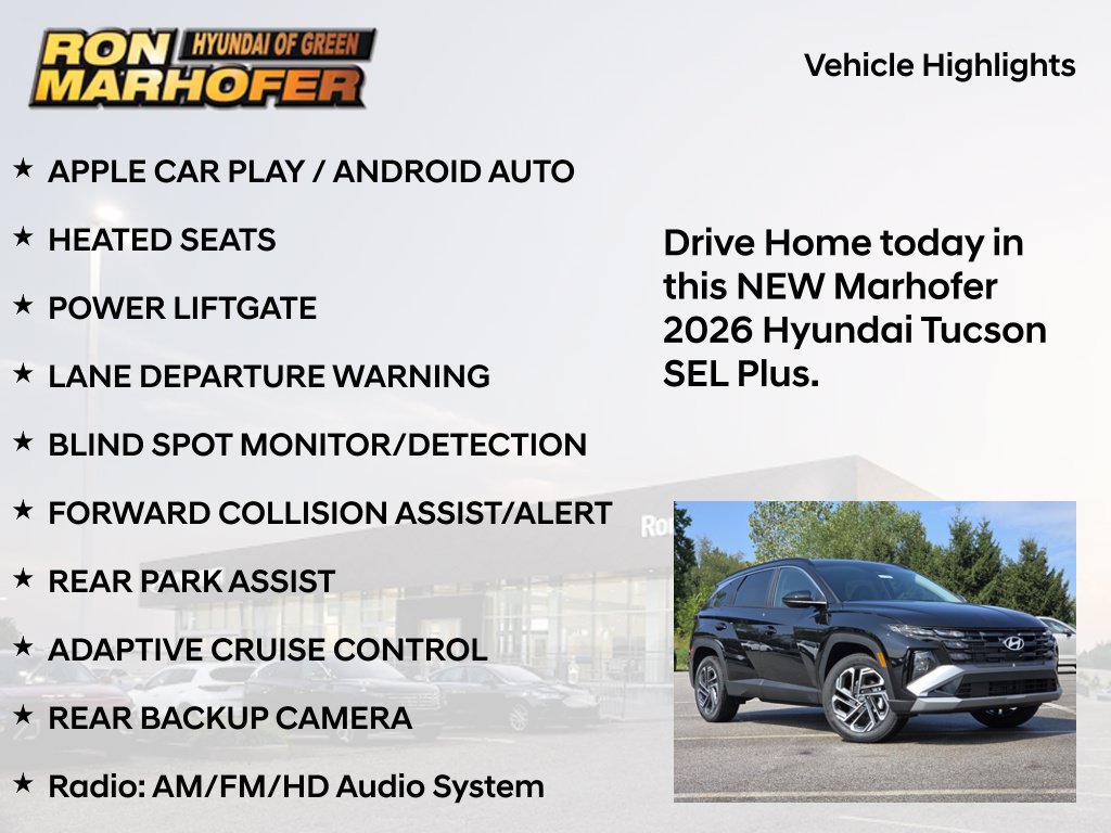 New 2026 Hyundai Tucson SEL Plus AWD/4WD image 15