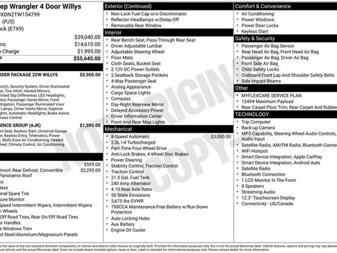 Used 2026 Jeep Wrangler Unlimited Sport AWD/4WD image 12