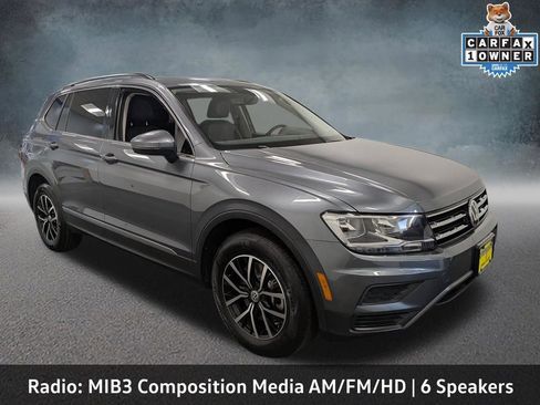 Used 2021 Volkswagen Tiguan SE w/ Panoramic Sunroof Package AWD/4WD image 3