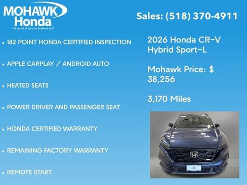 Certified 2026 Honda CR-V Sport-L image 16