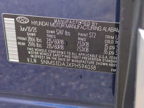 Used 2023 Hyundai Santa Fe SEL w/ Premium Package AWD/4WD image 22