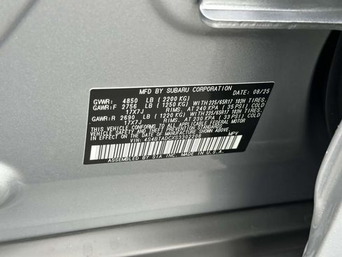 New 2025 Subaru Outback Premium image 25