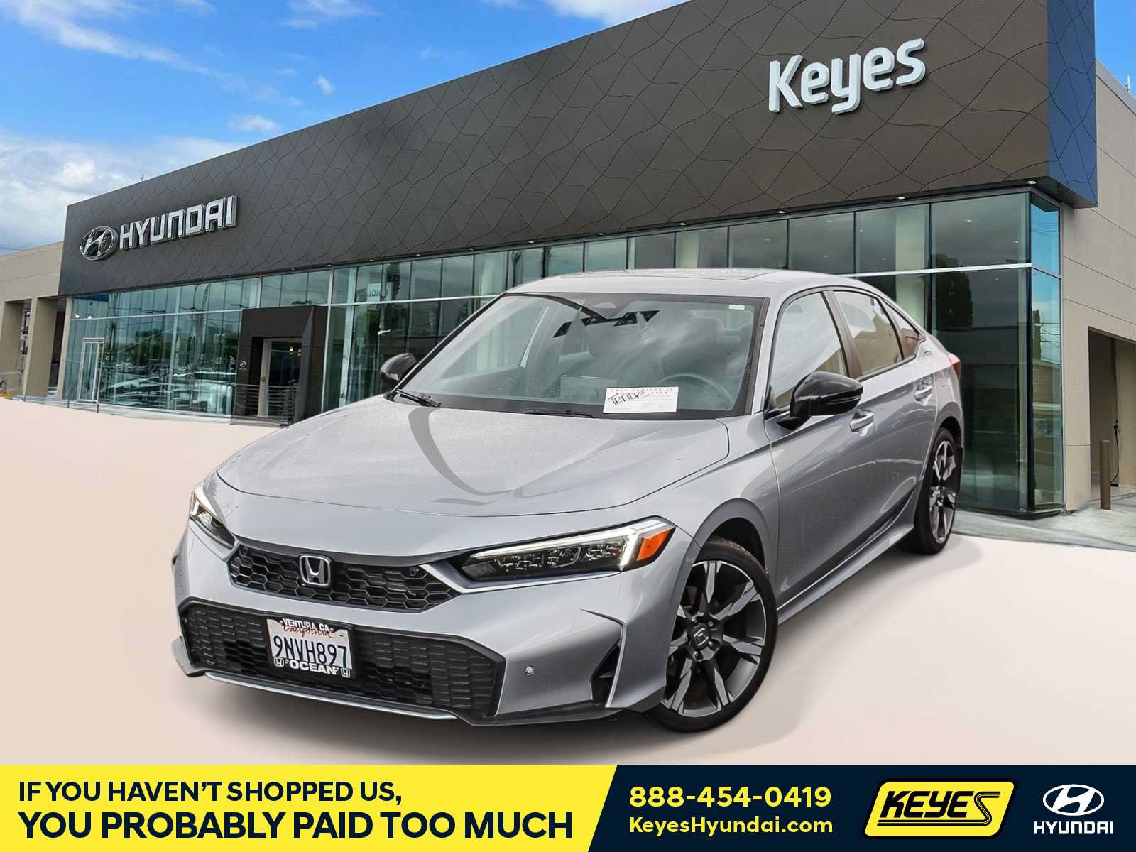 Used 2025 Honda Civic Sport Touring image 1