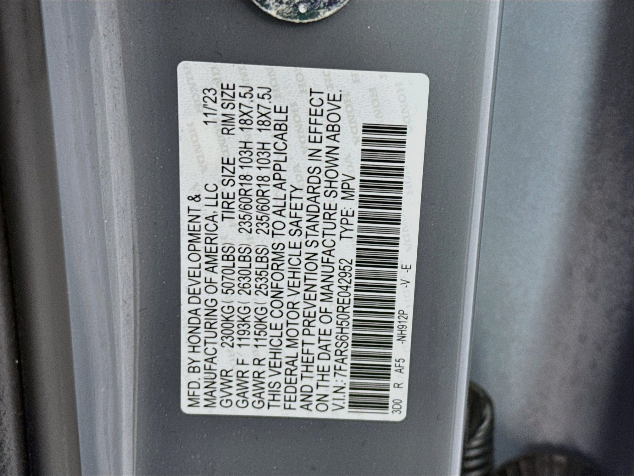 Certified 2024 Honda CR-V Sport image 32
