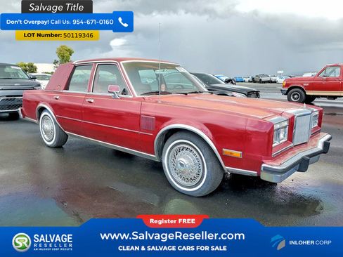 Used 1987 Chrysler Fifth Avenue RWD image 5