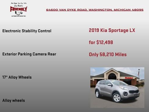 Used 2019 Kia Sportage LX image 10