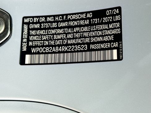 Used 2024 Porsche 718 Boxster S RWD image 39