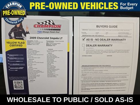 Used 2009 Chevrolet Impala LT FWD image 36