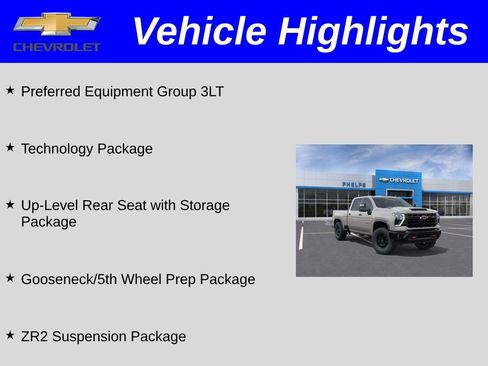 New 2026 Chevrolet Silverado 2500 ZR2 AWD/4WD image 2