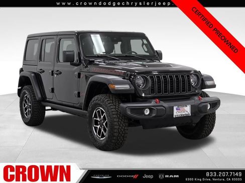 Certified 2024 Jeep Wrangler Unlimited Rubicon image 1