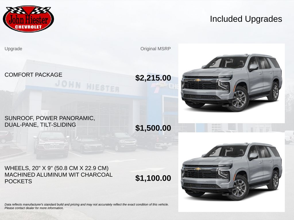 Used 2025 Chevrolet Tahoe LT w/ Comfort Package AWD/4WD image 4
