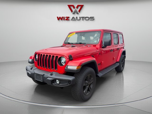 Used 2021 Jeep Wrangler Unlimited Sahara AWD/4WD image 1