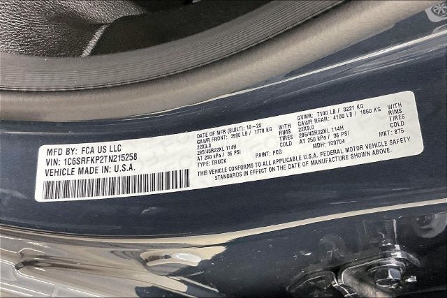 Used 2026 RAM 1500 Tungsten AWD/4WD image 33
