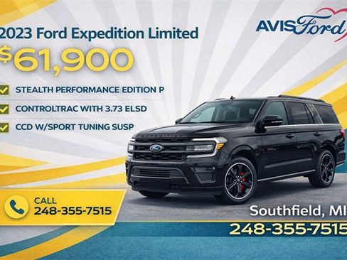 Certified 2023 Ford Expedition Limited image 1