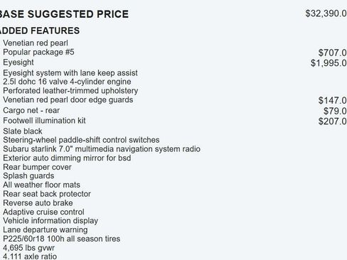 Used 2017 Subaru Outback 2.5i Limited image 21