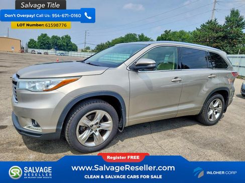 Used 2015 Toyota Highlander Limited Platinum AWD/4WD image 1