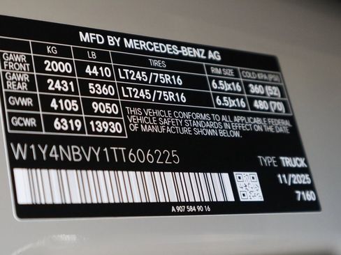 New 2026 Mercedes-Benz Sprinter 144 Cargo image 39