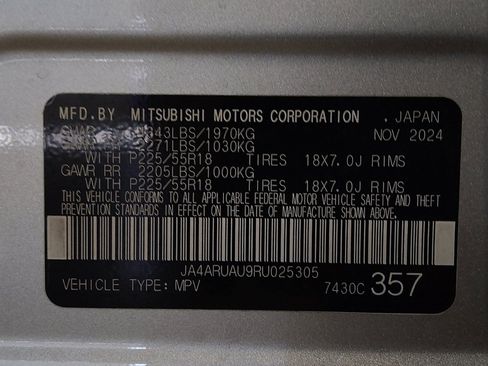 Used 2024 Mitsubishi Outlander Sport LE AWD/4WD image 33