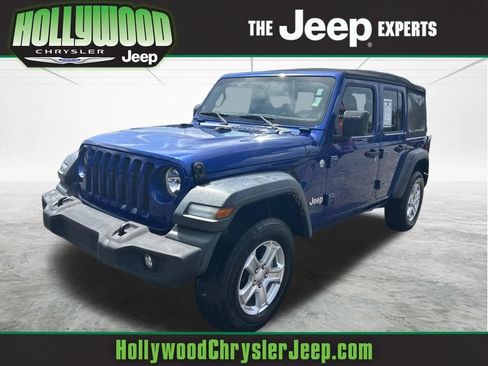 Used 2019 Jeep Wrangler Unlimited Sport S AWD/4WD image 1
