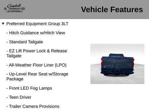 Used 2025 Chevrolet Silverado 1500 ZR2 w/ Technology Package AWD/4WD image 26