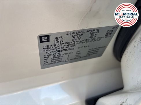 Used 2015 Chevrolet Tahoe LTZ AWD/4WD image 19