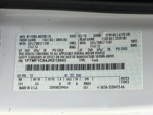 Used 2018 Ford F150 XL RWD image 67