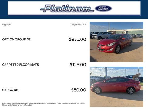 Used 2014 Hyundai Elantra SE w/ Option Group 02 image 11