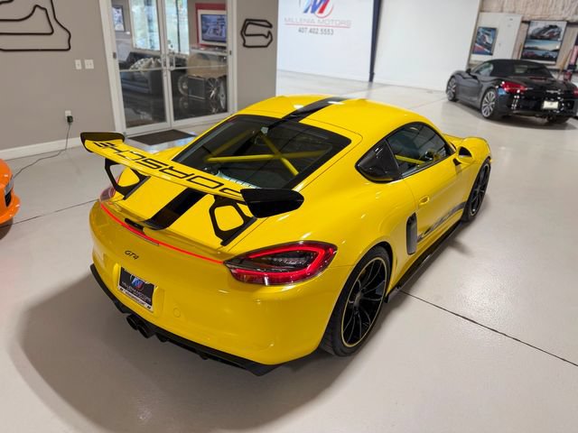 Used 2016 Porsche Cayman GT4 w/ Sport Chrono Package RWD image 63