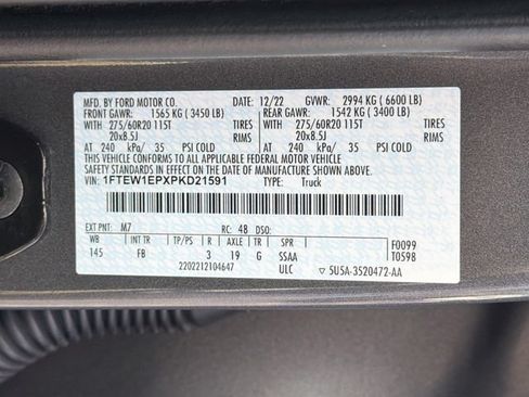Used 2023 Ford F150 XLT w/ Equipment Group 302A High AWD/4WD image 32