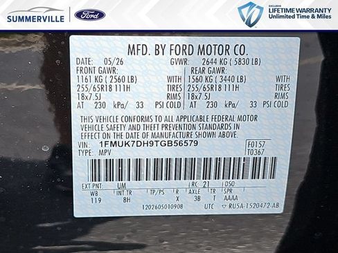 New 2026 Ford Explorer Active RWD image 39