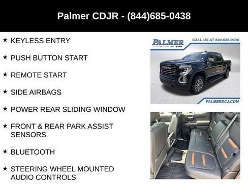 Used 2019 GMC Sierra 1500 AT4 w/ Off Road Performance Package AWD/4WD image 18