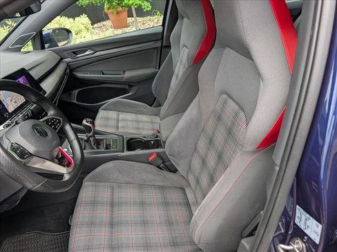Used 2022 Volkswagen GTI SE w/ Black Wheel Package FWD image 27
