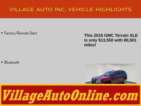 Used 2016 GMC Terrain SLE w/ Convenience Package AWD/4WD image 16