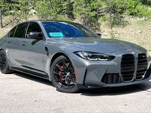 Used 2023 BMW M3 Competition w/ Parking Assistance Package RWD image 3