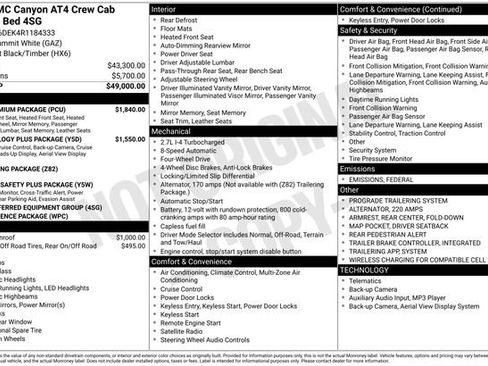 Used 2024 GMC Canyon AT4 w/ AT4 Premium Package image 31