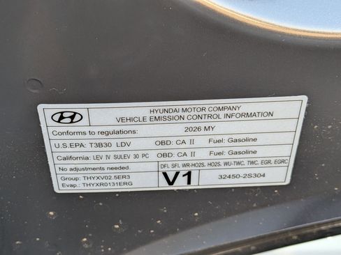 Certified 2026 Hyundai Sonata SE FWD image 30